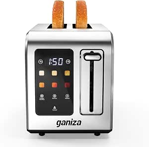 [Prime] Ganiza 2-Slice Smart Toaster w/ Touchscreen & Digital Countdown Timer $28.49 + Free Shipping