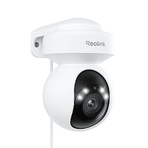 Prime Members: REOLINK E1 Outdoor Pro 4K Outdoor Plug-in Wi-Fi 6 Security Camera, Motion Tracking, Smart Detection, 3X Optical Zoom, Motion Spotlight $89.99