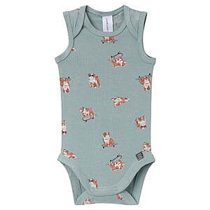 $2.99 WALMART GERBER "ONESIES" and short set in Size-colors for infants from 0-12 months
