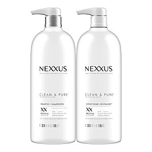 Nexxus Clean and Pure Clarifying Shampoo and Conditioner 2-Pack - Paraben Free 33.8 oz - Free Shipping w/Amazon Prime or Orders Over $35 - $26.65