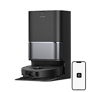 Prime Members: DREAME L40 Ultra Gen 2 Robot Vacuum and Mop with 25,000Pa Suction, Extendable Side Brush and Mop $384.99