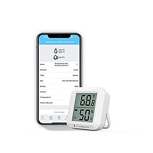 [Prime] $16.99* | THIRDREALITY Zigbee Temperature and Humidity Sensor with Digital LCD Display at Amazon