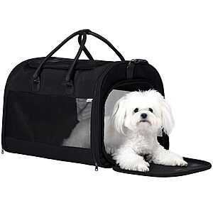 [Prime] 20"x13"x13" PET MARVEL Breathable Bite-Resistant Pet Carrier $16.07 + Free Shipping
