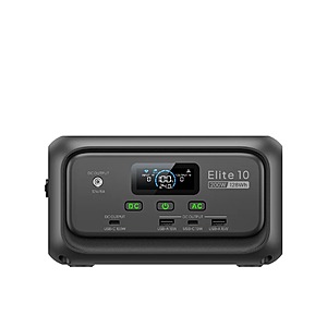 BLUETTI Elite 10 Mini LiFePO4 Power Station | 200W 128Wh $101.65 + Free Shipping