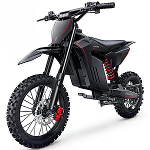 Skeri Electric Dirt Bike for Teens, 3200W Electric Motorcycle with Mid-Drive Motor, 37MPH Top Speed, 48V 21Ah Battery, 799$$ $799