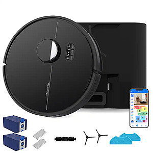 bObsweep Dustin Robot Vacuum & Mop w/ 1 Gal Auto-Empty Dock (Night) $179.99 + Free Shipping