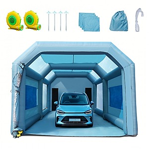 VEVOR 23 x 13ft 8.5ft2 Inflatable Paint Booth $331.41 + Free Shipping