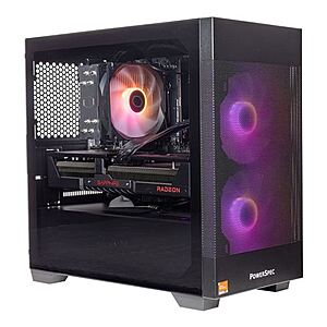 PowerSpec G532 Gaming PC: Ryzen 5 7500X3D, RX 9070XT (16GB), 16GB DDR5, 1TB SSD $1399.99
