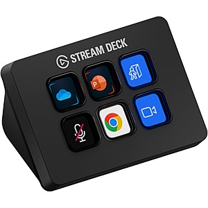 [Prime] Elgato Stream Deck Mini 6-Key Customizable LCD Control Pad w/ USB $46.54 + Free Shipping