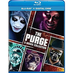 [Prime] $11.39* | The Purge: 5-Movie Collection (Blu-ray + Digital HD) at Amazon