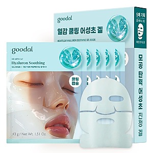 GOODAL Heartleaf Hyaluron Gel Mask $12.40 + Free Shipping w/ Prime or orders $35+