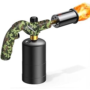 [AC] $19.99* | ThermoMaven Propane Torch w/ Adjustable Flame (Camouflage Green) at Amazon