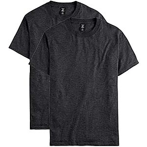 [Prime] $9* | 2-Pk Hanes Men's Beefy-T Heavyweight Cotton T-Shirt at Amazon