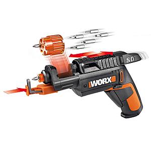 $28.49: Worx 4V Electric Screwdriver Rechargeable Cordless Power Screwdriver Set (6 Bits) WX255L