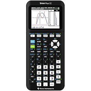 $94.99* | Texas Instruments TI-84 Plus CE Python Color Graphing Calculator (Black) at Amazon