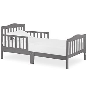 [Prime] Dream On Me Classic Design Toddler Bed w/ Safety Rails (Steel Grey) $44.72 + Free Shipping