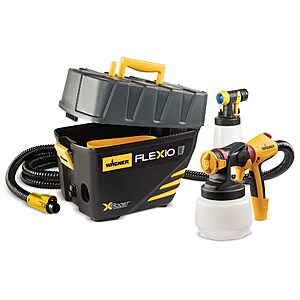 Wagner Spraytech 0529091 FLEXiO 5000 Stationary HVLP Paint & Stain Sprayer, Includes 2 Nozzles, iSpray Nozzle & Detail Finish Nozzle $167.29