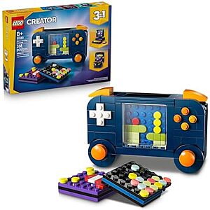 $15.99 | 268-Piece LEGO Creator: 3 in 1 - Retro Gaming Console (31380, 2026) at Amazon