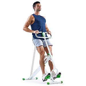 $76.49: Sunny Health & Fitness Upright Row-N-Ride Exerciser NO. 077G