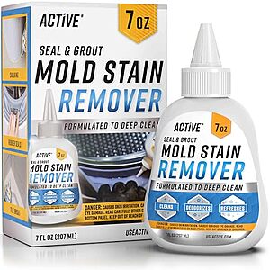 Prime: 7-oz ACTIVE Mold Stain Remover Gel Cleaner for Washing Machine Seal, Grout, Shower & Caulk $10.61 + Free Shipping