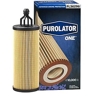$3.50* | Purolator ONE PL36296 Engine Oil Filter (Grand Cherokee, Wrangler & More) at Amazon