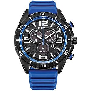 [Prime] $200.88* | 44.8mm Citizen Men's Eco-Drive Brycen Chronograph Watch w/ Stainless Steel Case at Amazon