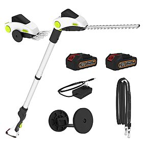 PadPure 2-in-1 Cordless Electric Hedge Trimmer $21 w/ code Q8CBNIKN. $20.99