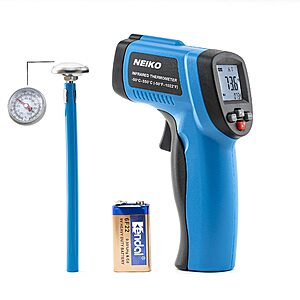 NEIKO Digital Infrared Thermometer, Instant Read -58℉~1022℉ Infrared Thermometer - Free Shipping w/Amazon Prime or Orders Over $35 - $11.77