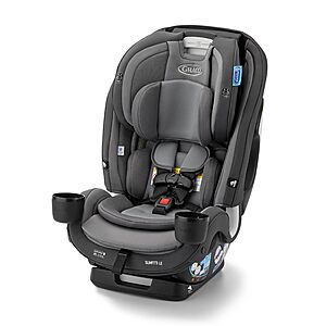 Graco SlimFit3 LX 3-in-1 Convertible Car Seat, Slim Car Seat Fits 3 Across, Rear Facing, Forward Facing, to Highback Booster Seat