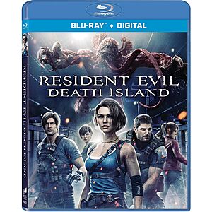 [Prime Members] Resident Evil: Death Island (Blu-ray + Digital) $12.99 + Free S/H @ Amazon