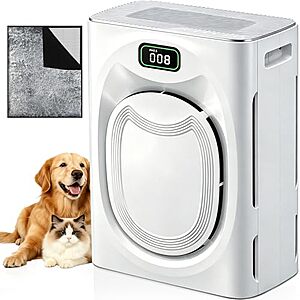 Ken Brown Pet Air Purifier w/ Washable Pre-Filter & H13 HEPA (for up to 2500 sq ft) $38.93 + Free Shipping