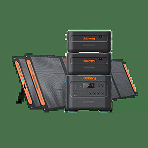 Jackery Solar Generator 2000 Plus + 2 Extra batteries + 2 x 200W solar panels (6kWh) $2469