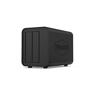 TerraMaster D2-320 2-bay USB RAID enclosure, Supports RAID 0/1/JBOD/Single - AMAZON PRIME DEAL $103.99 (20% off),