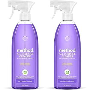 $5.03* | 2-Pk 28-Oz Method All-Purpose Cleaner Sprays (French Lavender) at Amazon