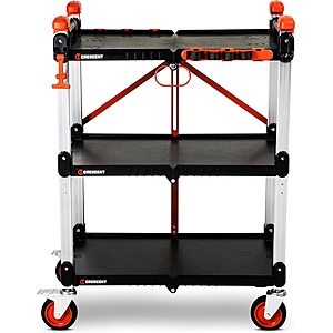 Crescent SITERUNNER 3-Shelf Heavy-Duty Folding Jobsite Cart w/ 300-lb Capacity (F3SCBL) $150.21 + Free Shipping