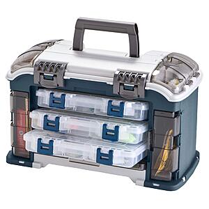 $30.39 PRIME DAY Plano Angled Tackle System with Three 3560 Stowaway Boxes, Fishing Tackle Storage, Premium Tackle Storage