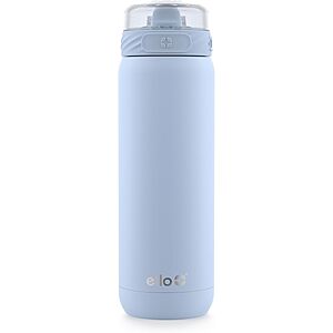 [Prime] Ello Cooper 32-Ounce Stainless Steel Water Bottle w/ Straw & Carry Handle (Halogen Blue) $11.67 + Free Shipping