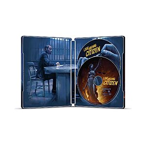 Law Abiding Citizen - Steelbook 4K UHD + Blu Ray + Digital $19.49 Amazon