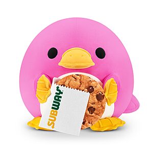 [Prime]Snackles 14 Inch Platypus & Subway Plush by ZURU &More $4.74 + Free S&H