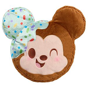 Disney Munchlings Squeeze-A-Munch Large Scented Mint Dipped Ice Cream Sandwich Mickey Mouse 10-inch Plush, Kids Toys for Ages 0+ by Just Play $3.15
