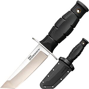 [Prime] Cold Steel Mini Leatherneck 3.5" Tanto Fixed Blade Knife w/ Kray-Ex Handle & Secure-Ex Sheath $18.78 + Free Shipping