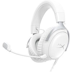 [Prime] HyperX Cloud III Wired Gaming Headset w/ 53mm Drivers & 10mm Mic (White) $56.04 + Free Shipping
