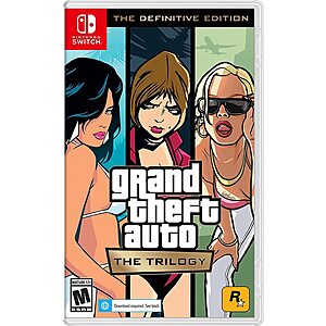 GTA Trilogy Nintendo Switch $14.07