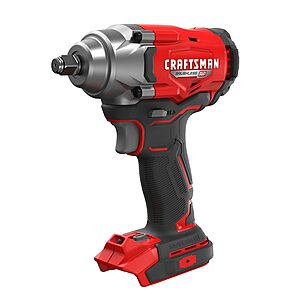 CRAFTSMAN 20V Max Brushless 1/2" Drive Cordless Impact Wrench (Tool Only) $99 + Free Shipping