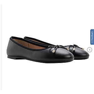 Ted Baker Women's Ballerina Flat $44.99 Black or Pink Free Shipping Costco.com Buy 5-9 Save $20 Buy 10+ Save $50