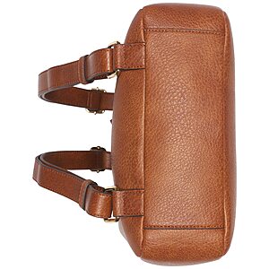 Calvin Klein Reyna Novelty Key Item Flap Backpack, Caramel Combo, One Size $59.15