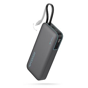 CUKTECH 45W Power Bank 20000mAh, Portable Travel Charger