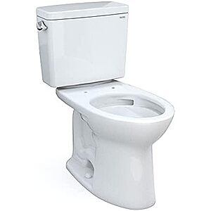 $290.42* | TOTO Drake 2-Piece Elongated 1.6 GPF Universal Height Tornado Flush Toilet + 10% Back w/ Prime Visa Card at Amazon