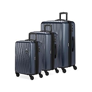 $99.99 | SwissGear 7272 Energie Hardside Navy, 3-Piece Set (19/24/27) at Woot!