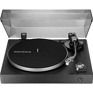 Insignia™ - Bluetooth Stereo Turntable - Black $69.99 Bestbuy.com